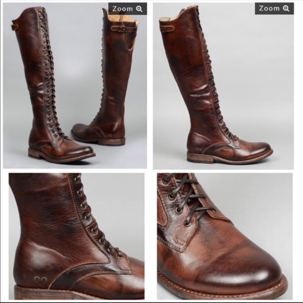 🆕 BED STU | Della Lace Up Tall Boots - Picture 6 of 8
